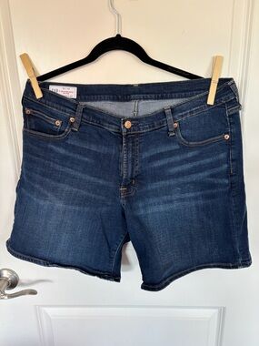 GAP Dark Blue Stretch Denim Shorts